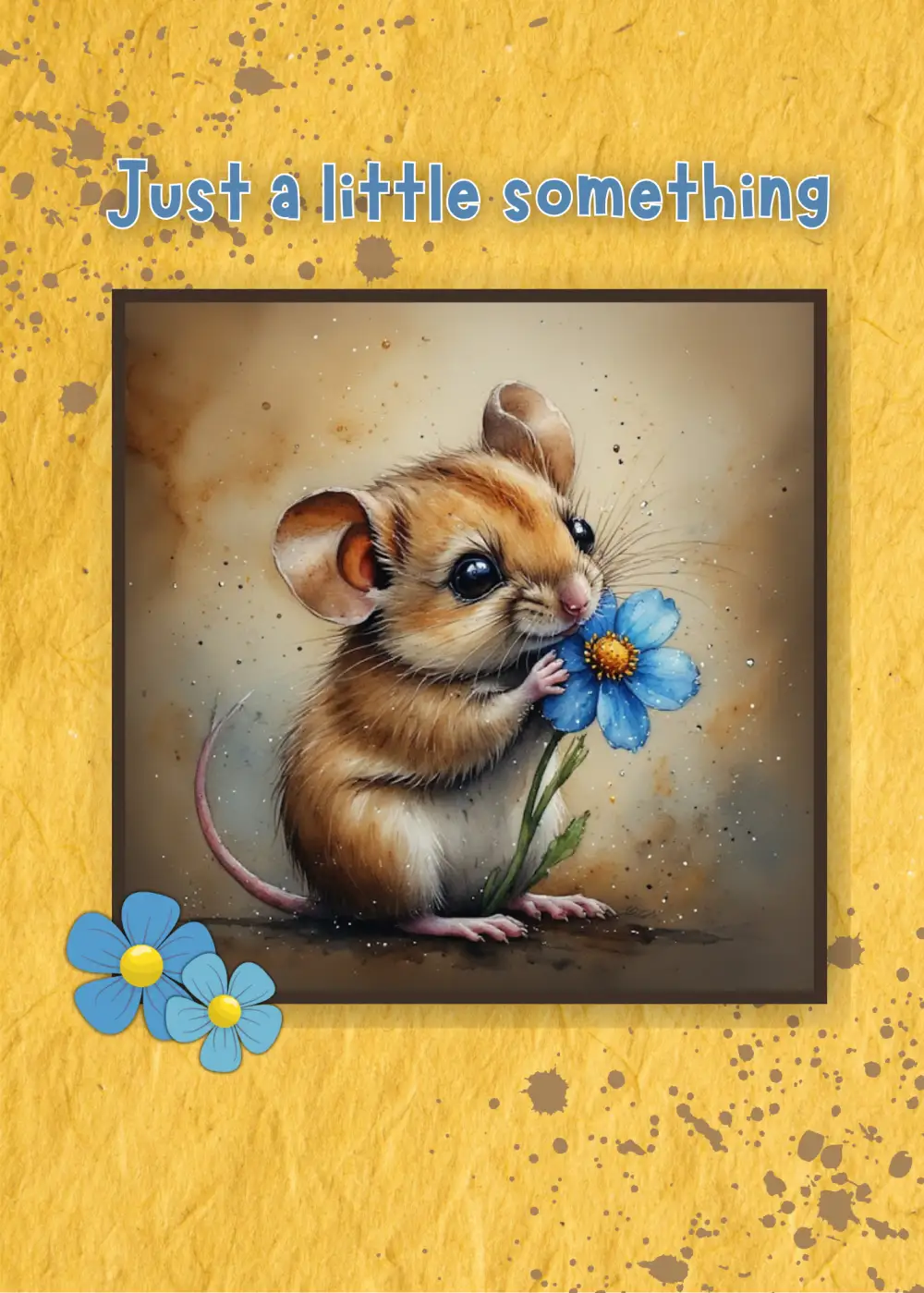 Just a little something